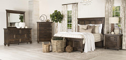 Bennington Cal King Bed 83.25"W X 9...