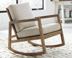                                                  							Novelda Rocker Accent Chair
                                                						 