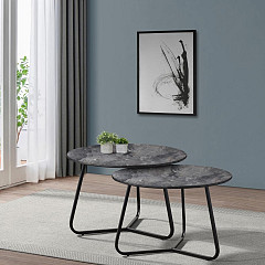                                                  							2 PC Nesting Coffee Table, Paladina...
                                                						 