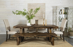                                                  							Dining Table, Rich Sienna, 80.00 X ...
                                                						 
