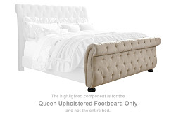                                                  							Willenburg Queen Upholstered Footbo...
                                                						 