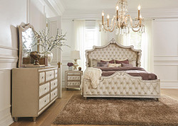 Mirror (Camel/Ivory), 43.25"W X 2.0...