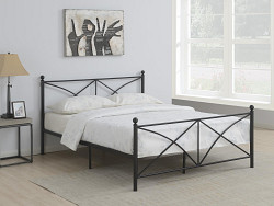                                                  							Full Bed (Black), 58.25 X 78.50 X 3...
                                                						 