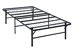 California King Platform Bed (Black...