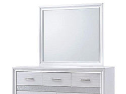                                                  							Miranda Modern White Dresser Mirror...
                                                						 