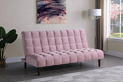                                                  							Sofa Bed (Pink)  75.50 X 50.75 X 17...
                                                						 