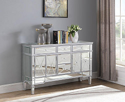                                                  							Accent Cabinet, Silver, 59.00 X 15....
                                                						 