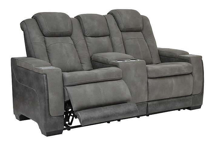 Next-Gen DuraPella Power Reclining Loveseat with Console