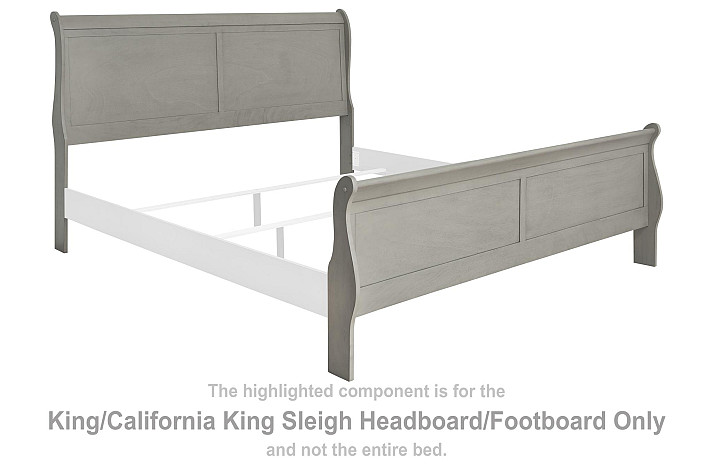 Kordasky King/California King Sleigh Headboard/Footboard