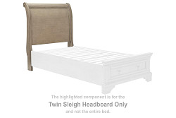                                                  							Lettner Twin Sleigh Headboard
                                                						 