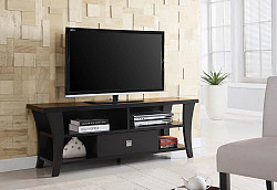                                                  							Transitional Cappuccino TV Console,...
                                                						 