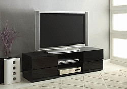                                                  							Contemporary Glossy Black TV Consol...
                                                						 