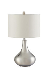                                                  							Contemporary Chrome Table Lamp, 14....
                                                						 