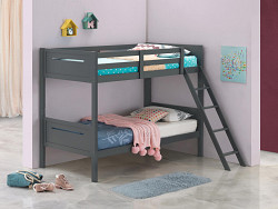                                                  							Twin/Full Bunk Bed (Grey) - Hot Buy...
                                                						 