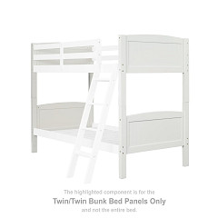                                                  							Kaslyn Twin/Twin Bunk Bed Panels
                                                						 