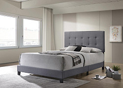                                                  							Mapes Upholstered Tufted Queen Bed ...
                                                						 
