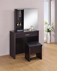                                                  							Cappuccino Vanity And Storage Bench...
                                                						 