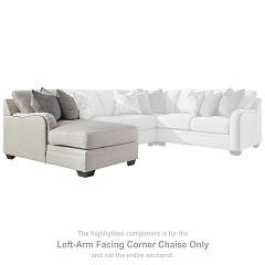                                                  							Dellara 3-Piece Sectional with Chai...
                                                						 
