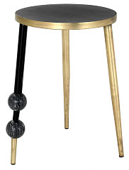                                                  							ACCENT TABLE, BLACK, 15.;50 X 22.00...
                                                						 