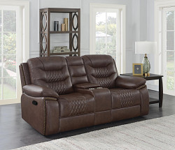                                                  							Motion Loveseat (Brown)  78.25 X 40...
                                                						 