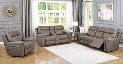                                                  							Dual Power Sofa, Taupe, 91.25 X 40....
                                                						 