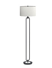                                                  							Floor Lamp, White/Orb, 17.00 X 17.0...
                                                						 