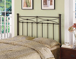 Traditional Rustic Bronze Headboard...