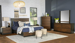 Azalia Cal King Bed 79.50"W X 89.00...