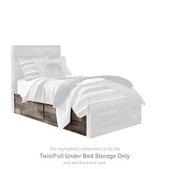                                                  							Derekson Twin/Full Under Bed Storag...
                                                						 