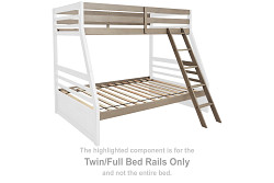                                                  							Lettner Twin/Full Bed Rails
                                                						 