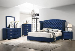                                                  							Hot Buy - California King Bed (Blue...
                                                						 