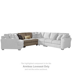                                                  							Pantomine 5-Piece Sectional with Cu...
                                                						 