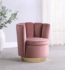                                                  							Accent Chair, Rose  29.75 X 27.00 X...
                                                						 