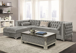                                                  							Bellaire Contemporary Silver and Ch...
                                                						 