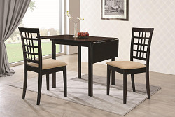                                                  							Casual Cappuccino 3 PC Table Set
                                                						 