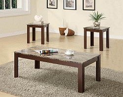 Occasional Brown/Faux Marble/Natura...