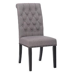                                                  							Side Chair, Grey, 19.50 X 26.25 X 4...
                                                						 