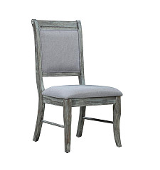 Side Chair (Pack of 2), (Grey/Metal...