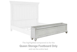                                                  							Kanwyn Queen Storage Footboard
                                                						 