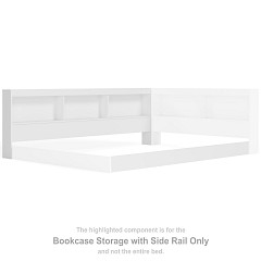                                                  							Piperton Bookcase Storage with Side...
                                                						 