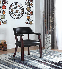                                                  							Modern Black Guest Chair, 25.25 X 2...
                                                						 