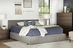                                                  							Gregory C King Bed, Graphite, 86.00...
                                                						 