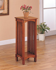                                                 							Mission Traditional Oak Plant Stand...
                                                						 