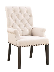 Traditional Beige/Smokey Black Upho...