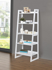                                                  							5-Shelf Bookcase (White)  26.25 X 1...
                                                						 