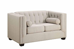                                                  							Cairns Transitional Oatmeal Tufted ...
                                                						 