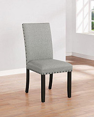                                                  							Parson Chair, (Grey/Antique Noir) 2...
                                                						 