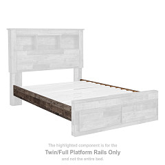                                                  							Derekson Twin/Full Platform Rails
                                                						 