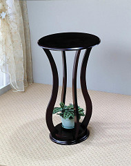                                                  							Transitional Cherry Plant Stand, 18...
                                                						 