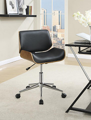                                                  							Modern Black Office Chair, 22.50 X ...
                                                						 